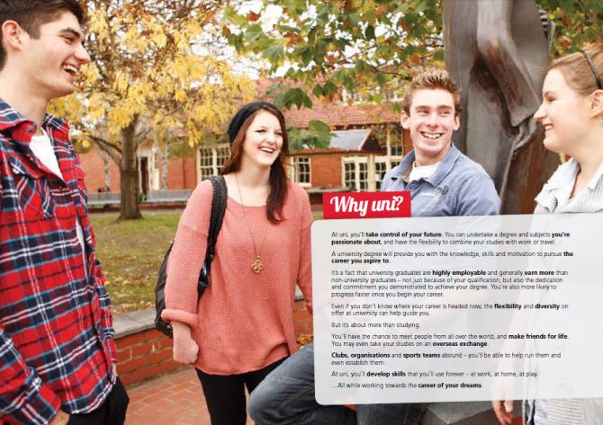 University brochure